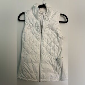 lululemon athletica White Quilted Vest